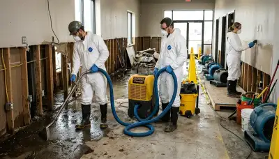 Flood damage cleanup in Tyler, TX home with water extraction and moisture removal