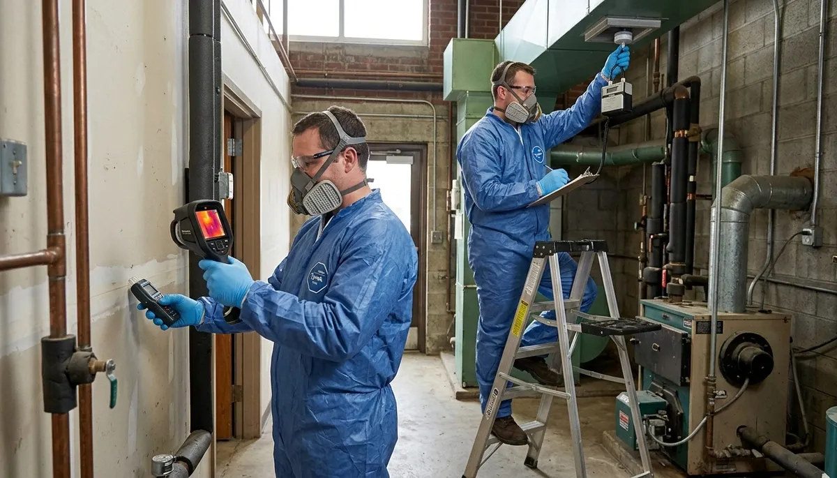 Mold inspection for Tyler, TX homes by water damage professionals in a humid, moisture-prone area