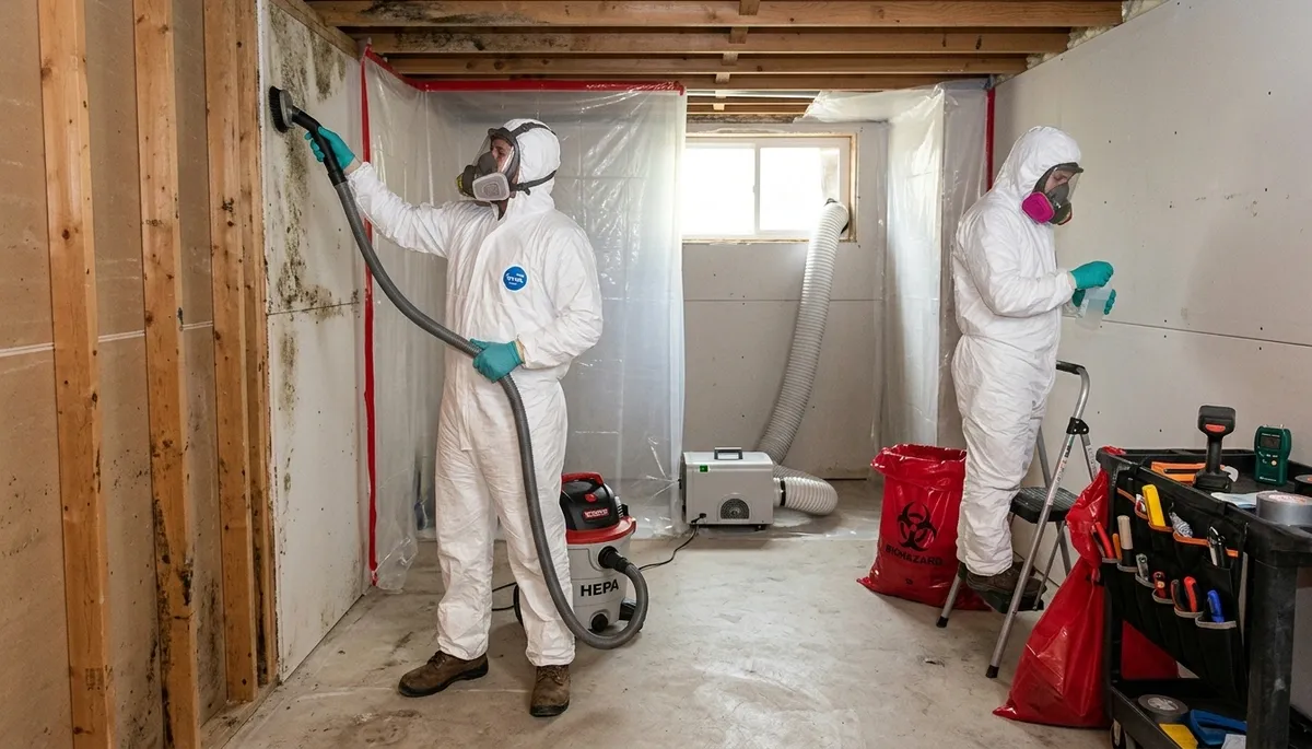 Tyler, TX mold removal team inspects water damage and restores homes after moisture intrusion