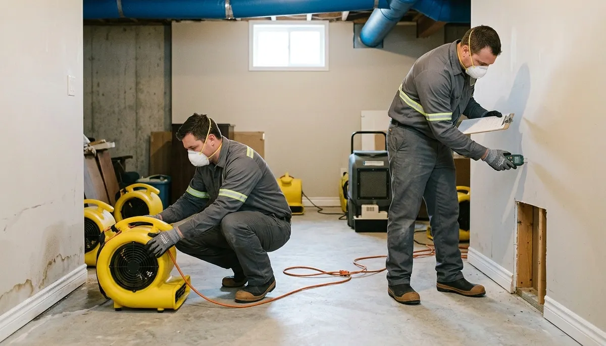 Structural drying equipment in Tyler, TX home to remove hidden water damage moisture