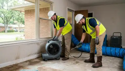 Water damage restoration services in Tyler, TX for residential and commercial properties