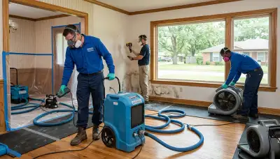 Water damage restoration services in Tyler, TX by local water-damage professionals
