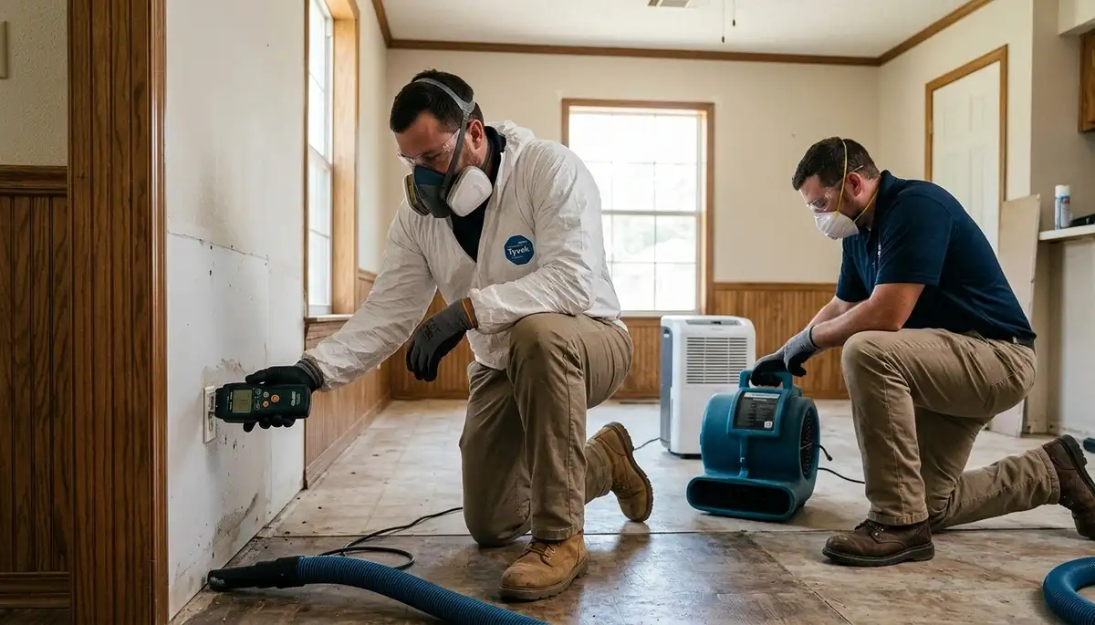 Water damage restoration services in Tyler, TX by local water damage specialists